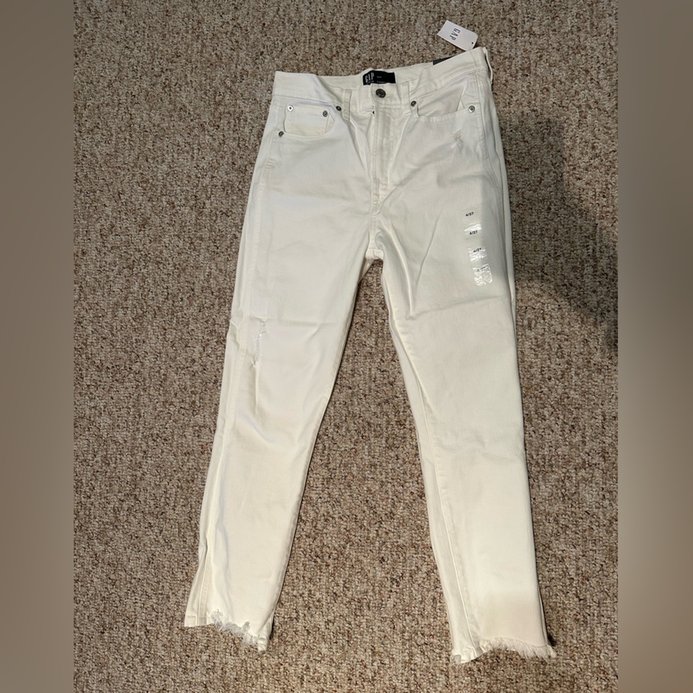 GAP White Skinny Jeans